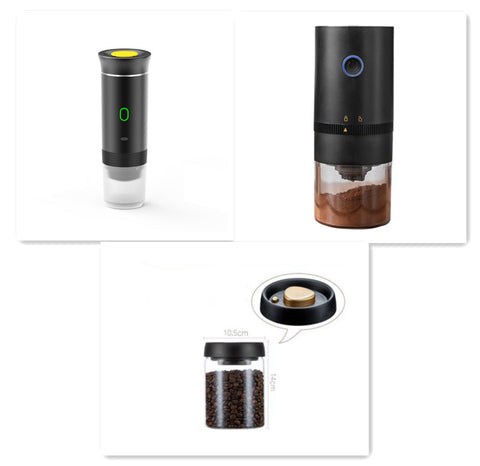 Portable Capsule Coffee Machine Electric Small Wireless Heating